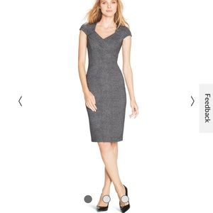 WHBM tweed patterned sheath dress, 00